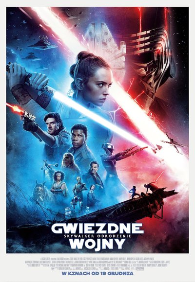 plakat filmu Gwiezdne wojny: Skywalker. Odrodzenie 2019